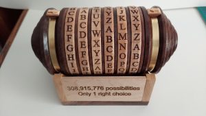hand made 6 ring cryptex